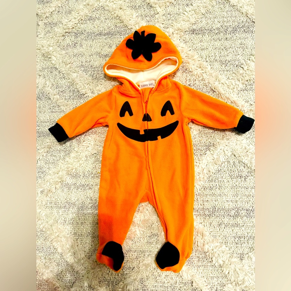 ⭐️Baby Pumpkin holloween custom (0-3M)